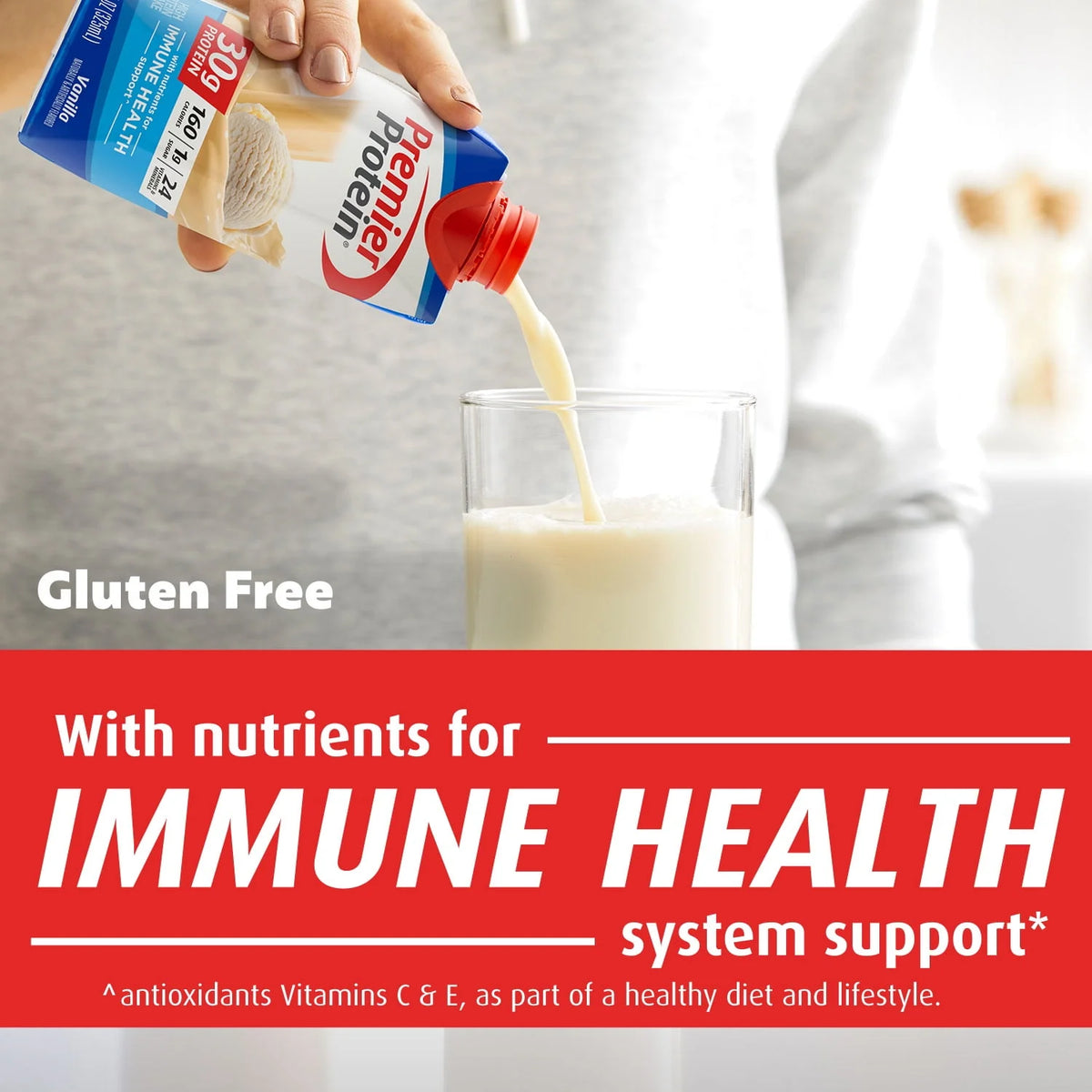 Vanilla Protein Shake, 30g Protein, 11 fl oz, 12 Ct P728286