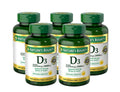 5 Pack Vitamin D3 125 mcg 400 Softgels Z938848