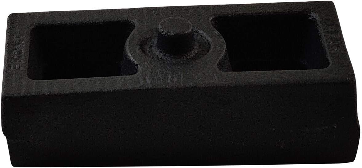 1.5 Rear Suspension Lift Cast Iron Blocks with 12.5 Square Leaf Spring Axle U Bolts K454228