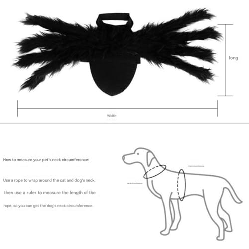 Halloween Pet Costume for Small Dogs & Cats, Lightweight Felt & Polyester, XL F651815