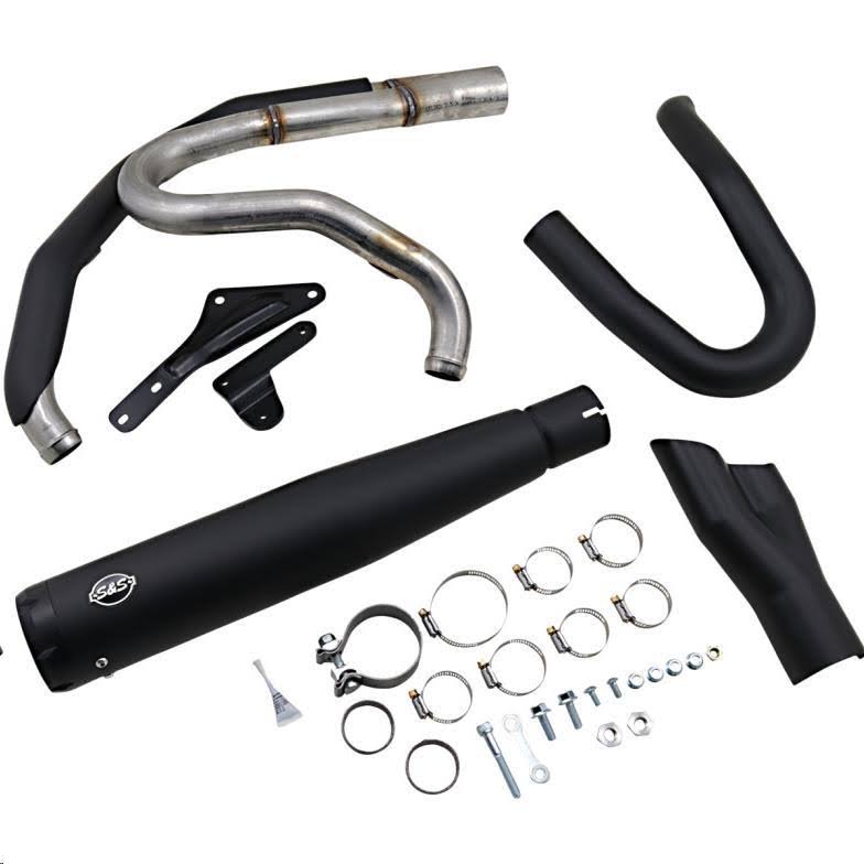 Black 2-Into-1 Exhaust Systems B915739