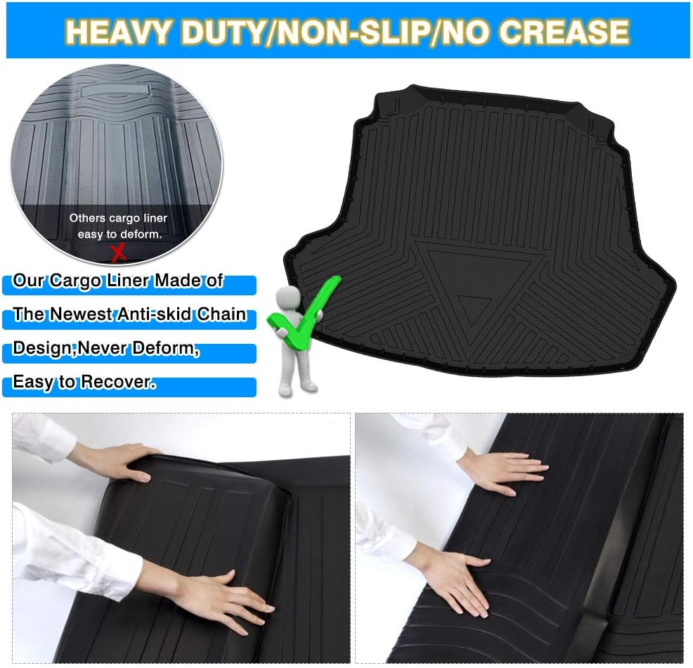 Black Cargo Liner Trunk Mat P220
