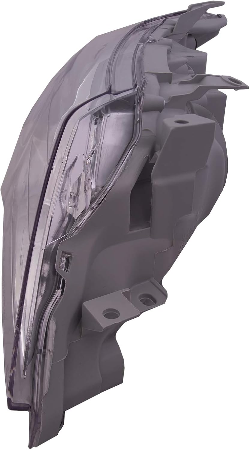 Chrome Housing Halogen Headlight for 2012-2014 Toyota Camry 4 Door Sedan U350