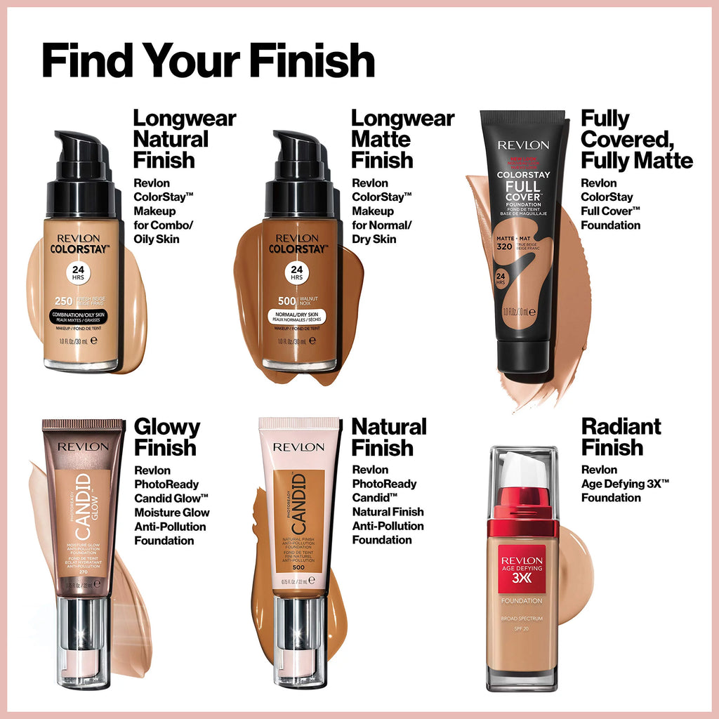 Full Cover Matte Foundation 210 Sand Beige 1.0 Fl Oz Pack of 6 E810810