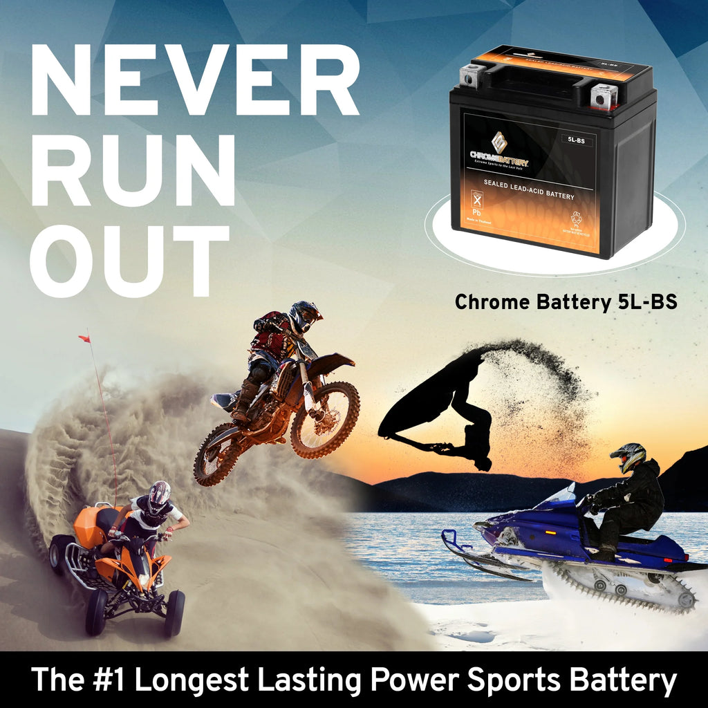 Sealed AGM Motorcycle Battery V601822