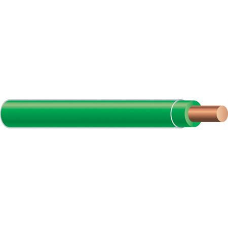 12 AWG 500Ft Green Solid THHN Copper Conductor J403