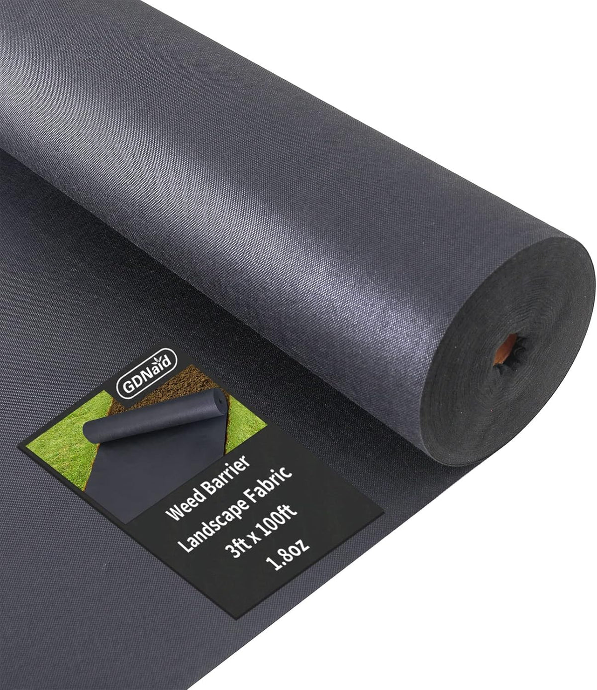 Weed Barrier Landscape Fabric 3.2oz Woven Ground Cover P87250