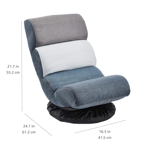 Swivel Foam Lounge Chair with Headrest A910