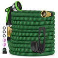 Expandable Garden Hose 100ft Flexible No-Kink with 10 Metal Spray Nozzle S202839