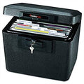 Refurbished Black Fire Resistant File Safe 0.61 Cubic Feet C60756
