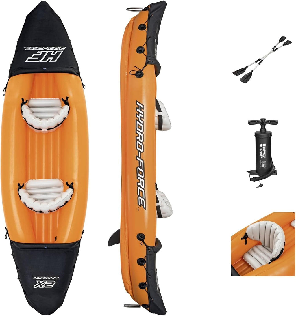 Inflatable Kayak 2 Person with Pump Paddles D729648