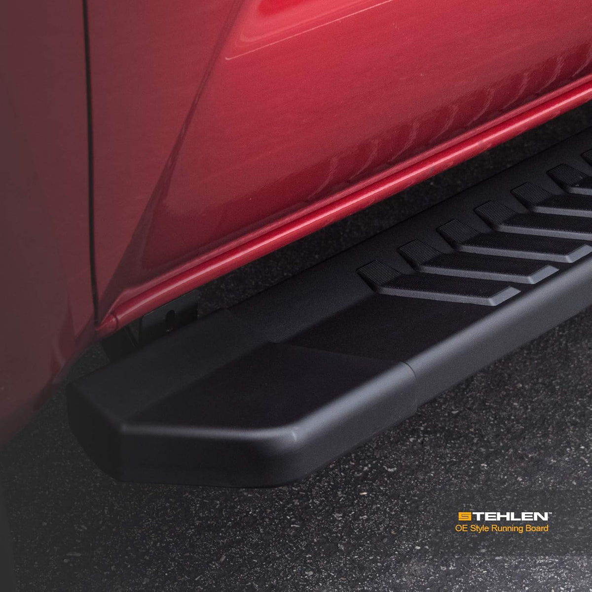 Aluminum Running Boards Matte Black Q165