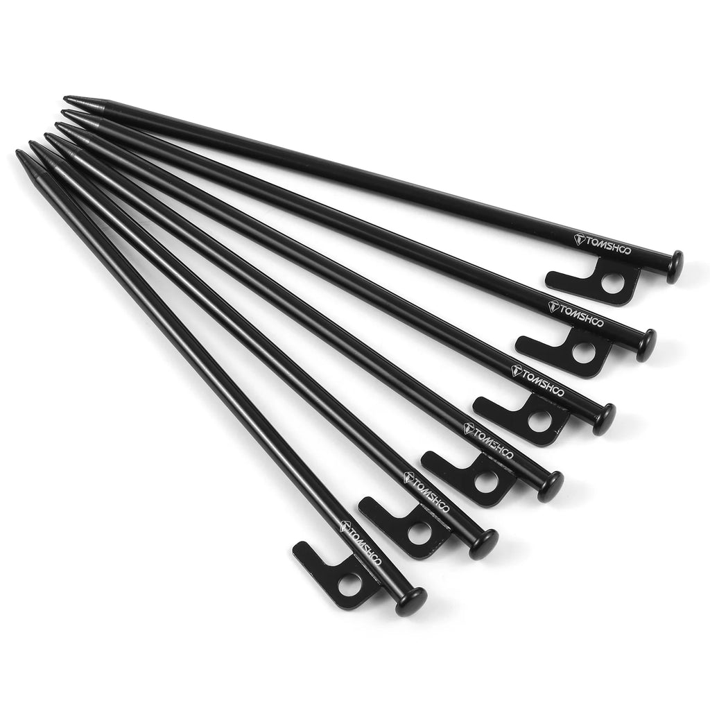 8 Inch /12 Inch Steel Tent Pegs with Storage Bag B753429
