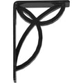 Wrought Iron Bracket Antiqued Bronze C792