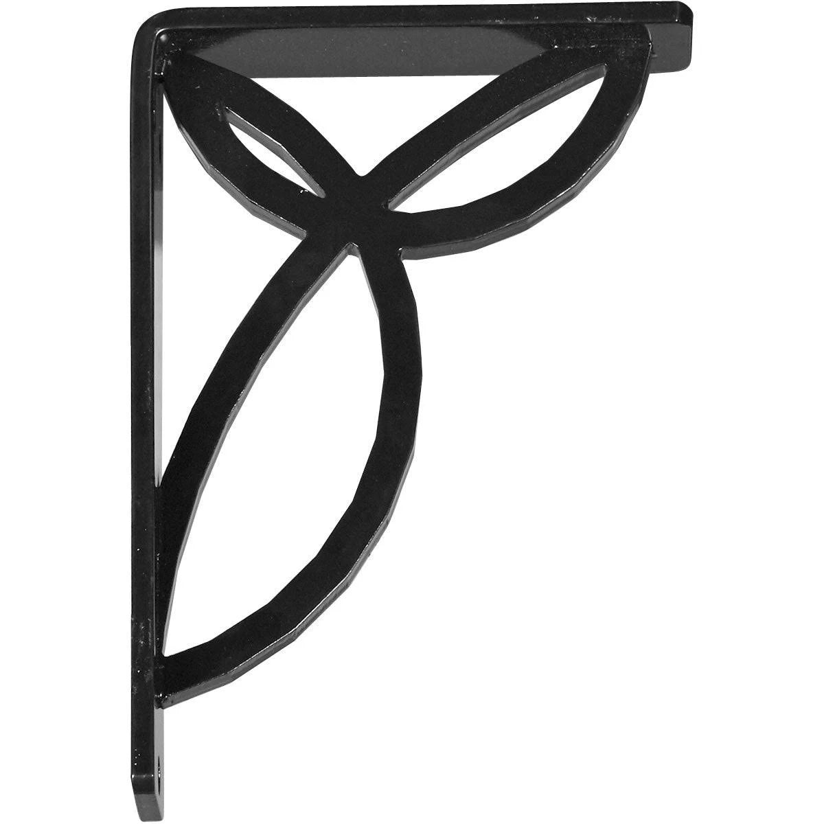Wrought Iron Bracket Antiqued Bronze C792