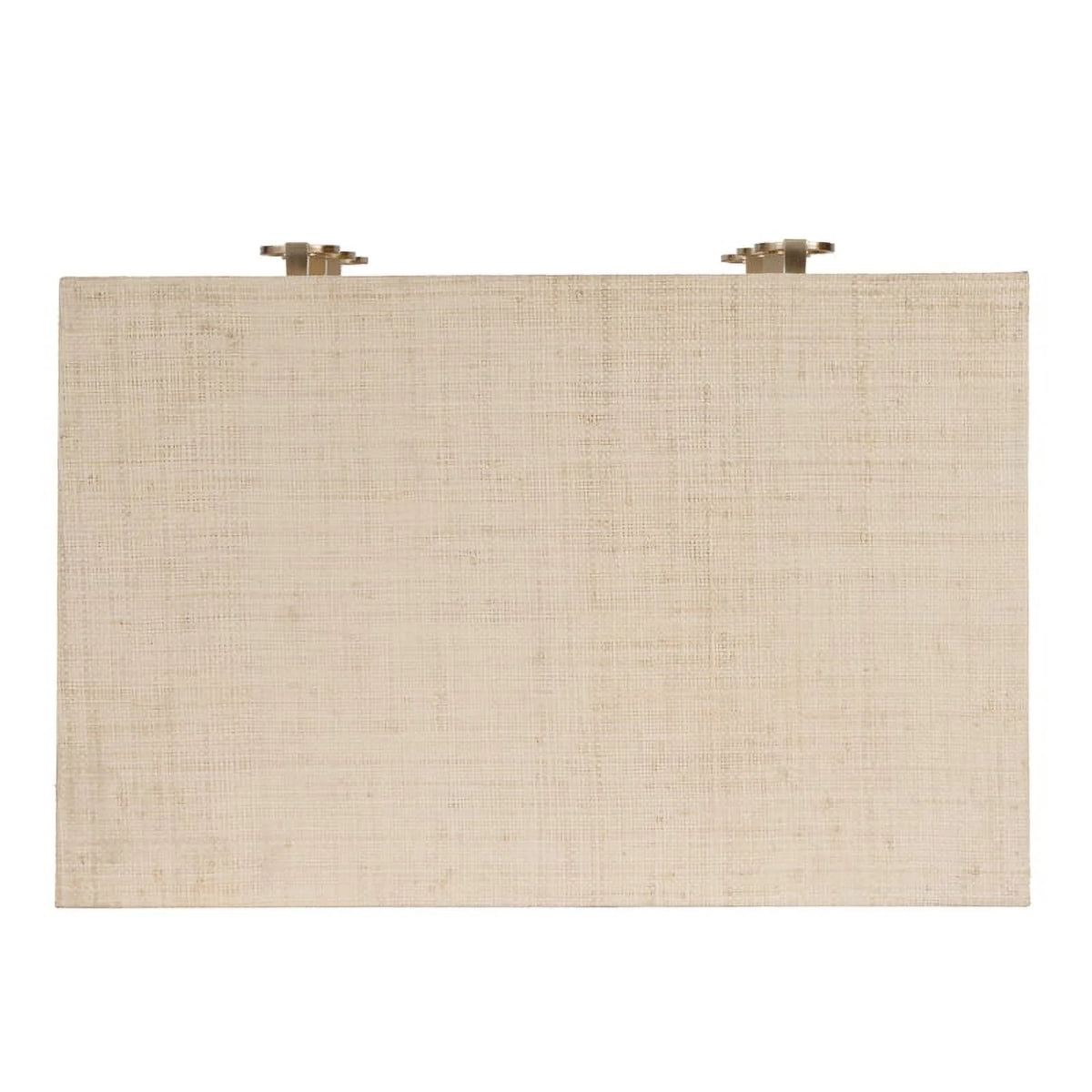 Natural Raffia 3 Drawer Wooden Chest E2570