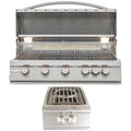 Propane Gas Grill & Side Burner Z514086