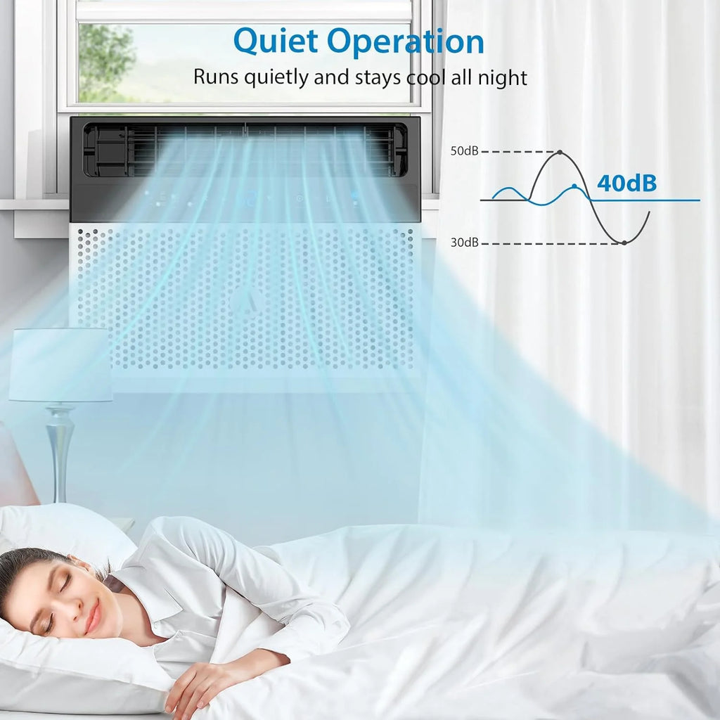 8000 BTU Window Air Conditioner with Remote Control V422541