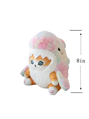 Grey Blue Dazzling Gold Plush Toy Stuffed Animal Doll Pillow G3998