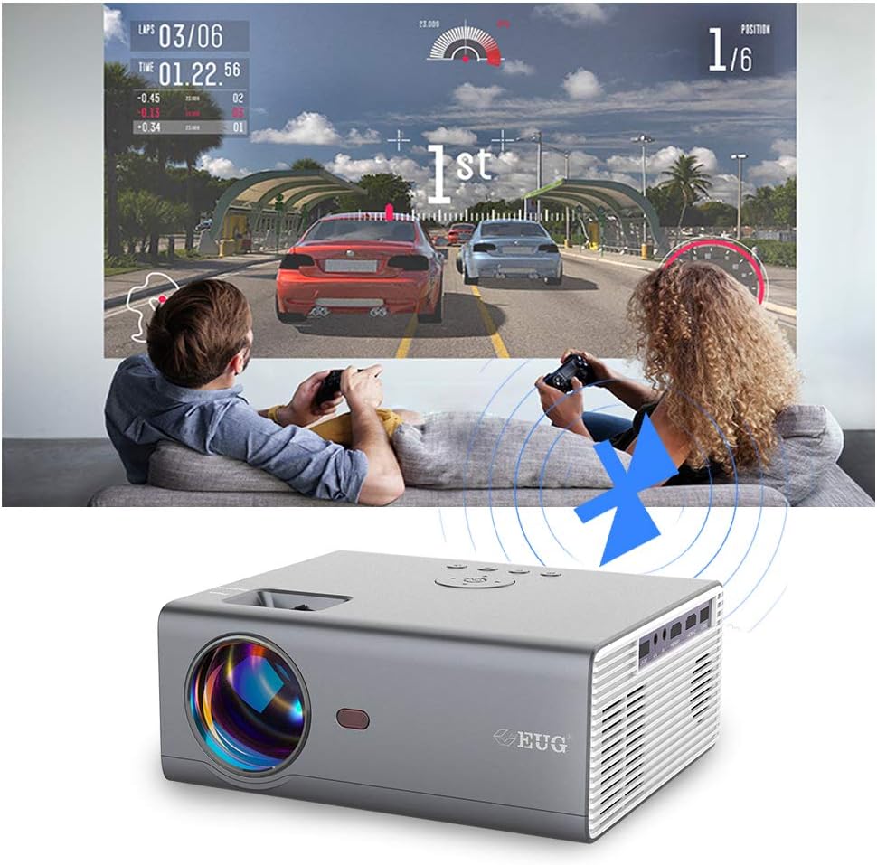 1080P HD 7200 Lumens LCD Projector P76660