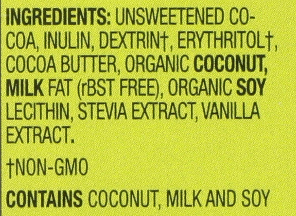 Coconut Dark Chocolate Bar, 3 Ounce Z613