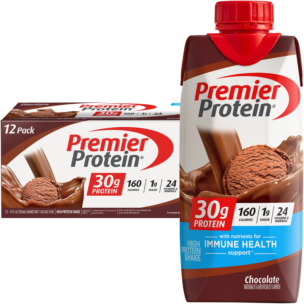 Vanilla Protein Shake, 30g Protein, 11 fl oz, 12 Ct P728286