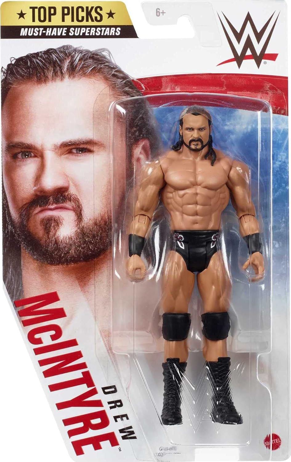Drew McIntyre Action Figure 6 in Posable Collectible P37694