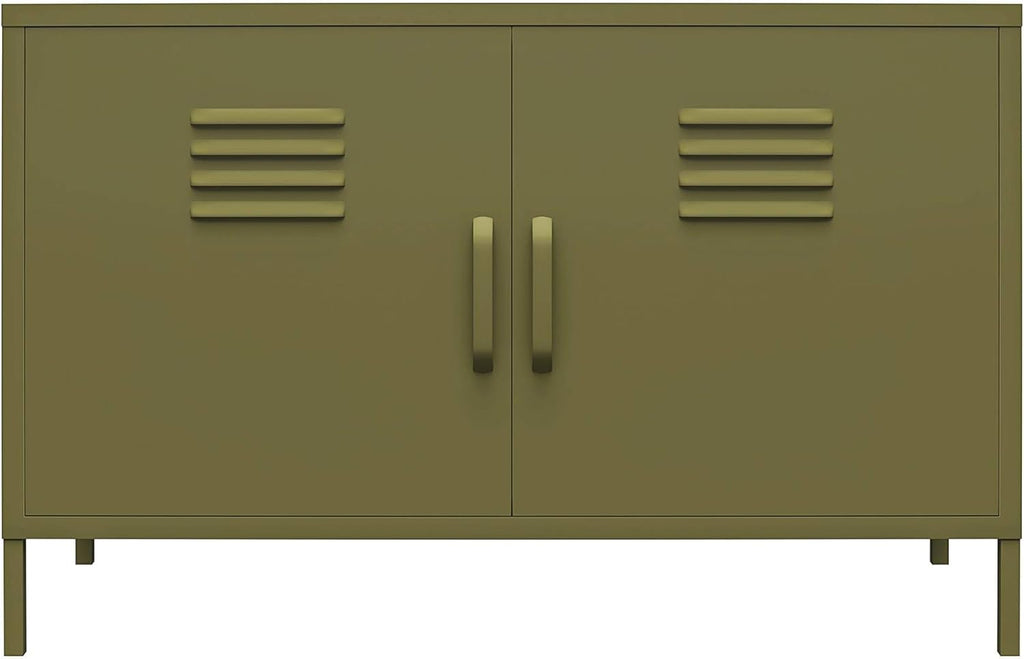 2 Door Metal Accent Cabinet J66618