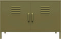 2 Door Metal Accent Cabinet J66618