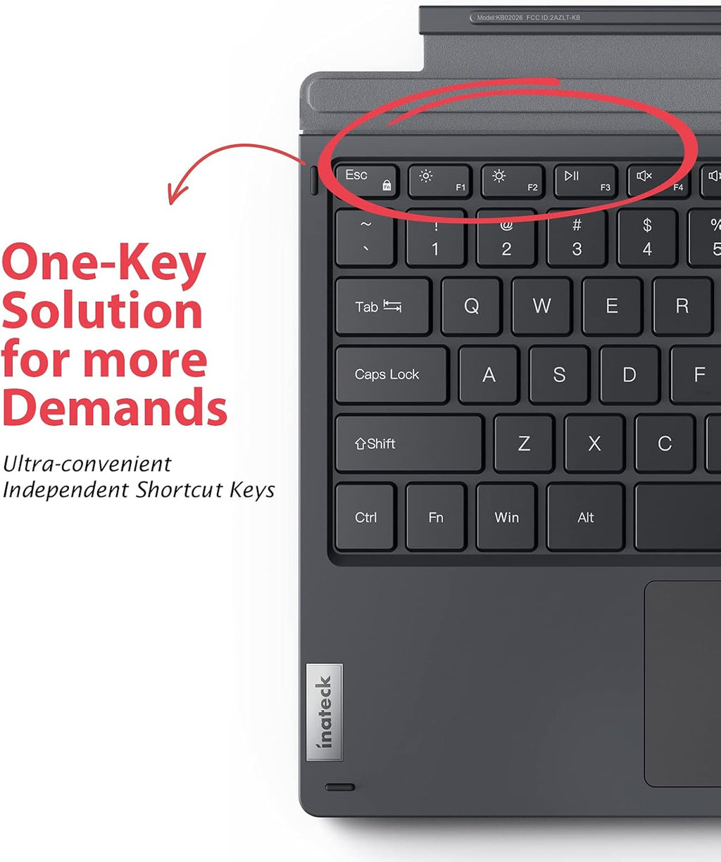 Gray Bluetooth Backlit Keyboard Pack of 2 F4046