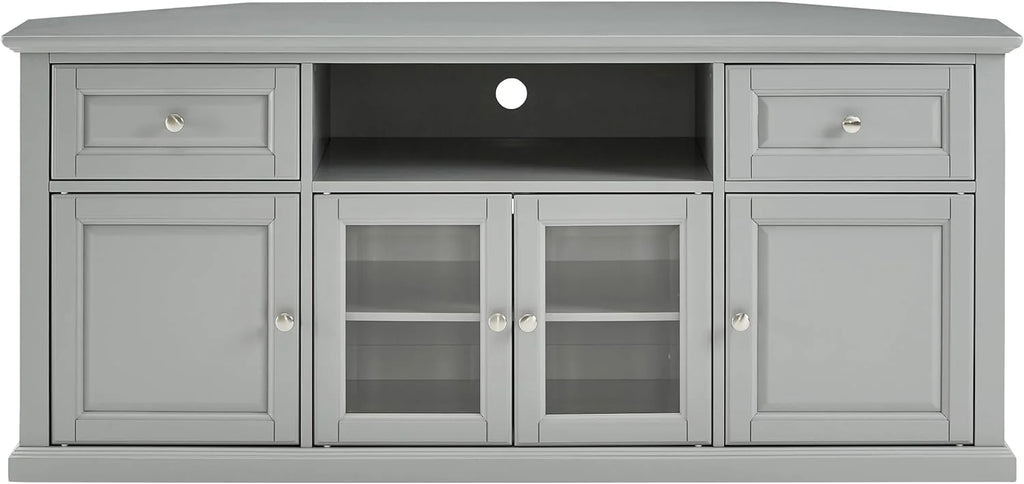Gray Corner TV Stand K293753