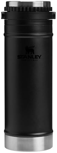 16 oz Insulated Stainless Steel Travel Mug with French Press L789