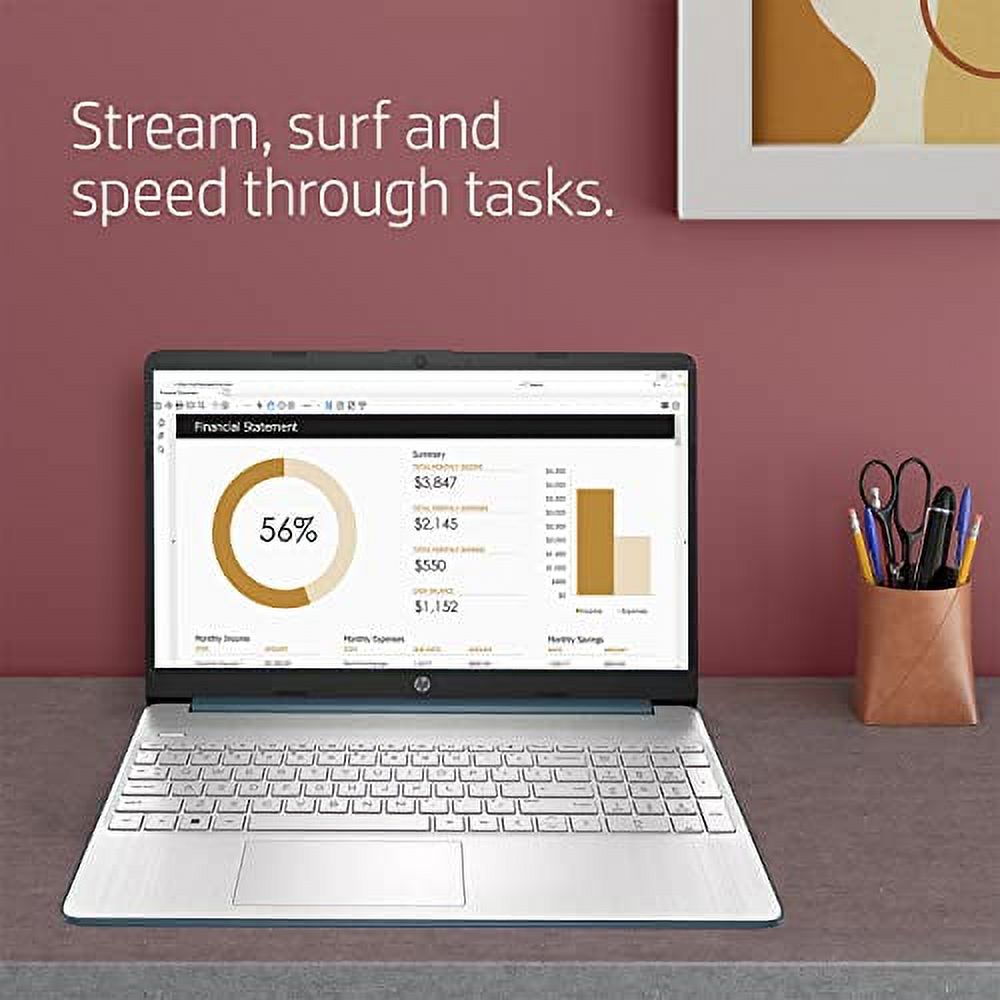 15.6" HD Display Intel Pentium Quad-Core Laptop 8GB RAM 256GB SSD S7738