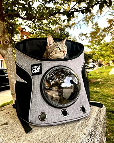 Airline Approved Cat Carrier Backpack with Space Capsule Bubble J79864