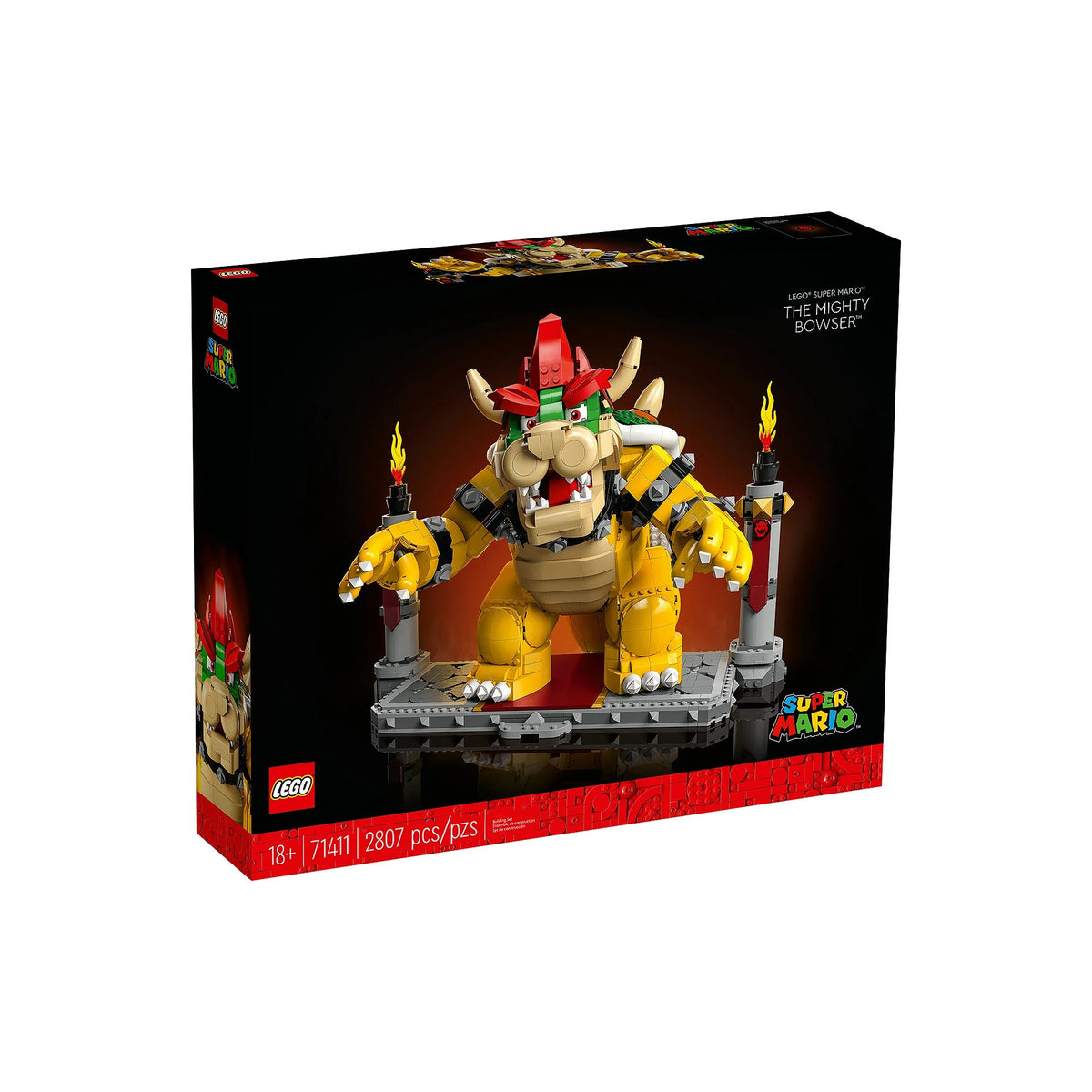 Super Mario The Mighty Bowser Building Toy Set E70201