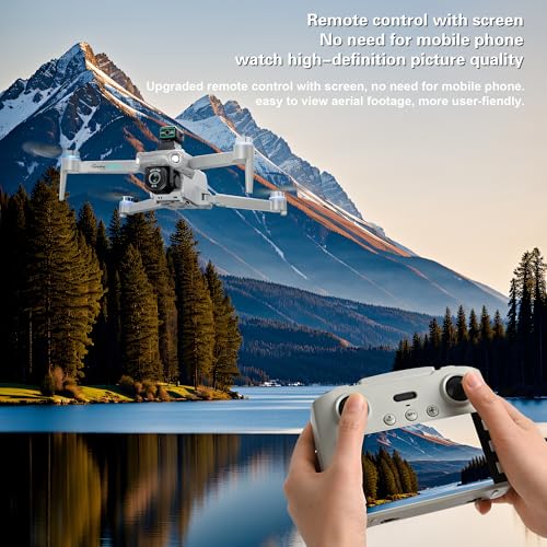 4K UHD Camera GPS RC Drone Brushless Motor Foldable Quadcopter with Obstacle Avoidance L237044
