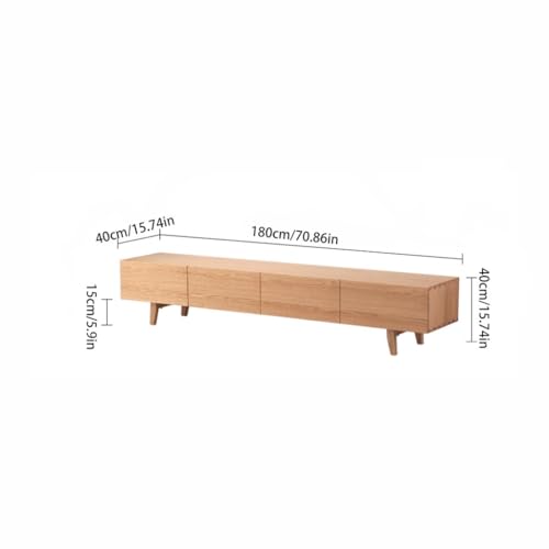 White Oak Cherry Wood Solid Wood TV Cabinet X867893