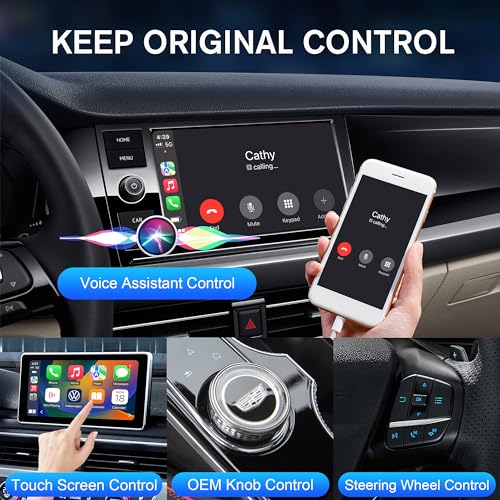 Grey Wireless Carplay Adapter with USB C Receiver R181