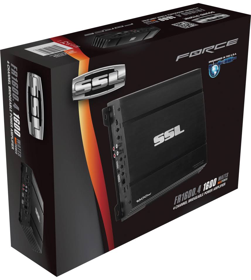 4-Channel Car Amplifier G392