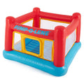 Inflatable Bounce Castle Trampoline with Crawl-Thru Door and Net I198629