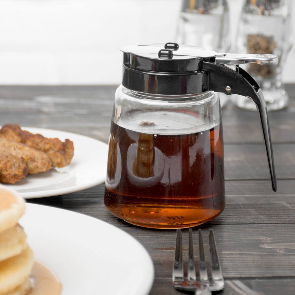 8 oz Glass Syrup Dispenser Z657313