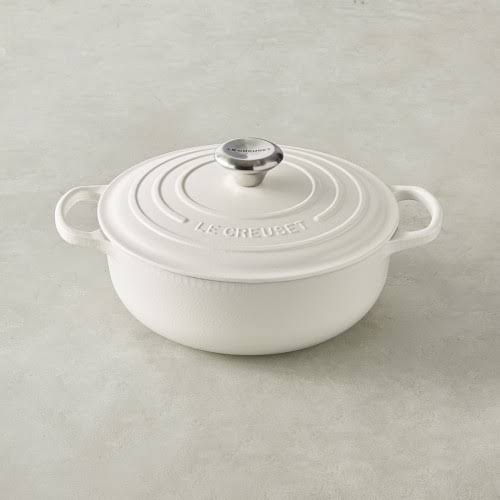 Matte Cotton Cast Iron Sauteuse, 3 1/2 Qt. D7338