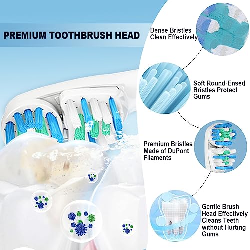 8 Pcs Replacement Brush Heads R4826