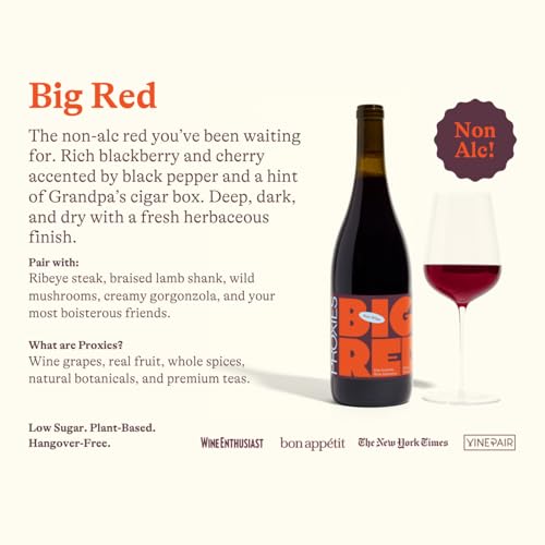 Red Ember Non-Alcoholic Wine Alternative 1-Pack (750mL) V1528