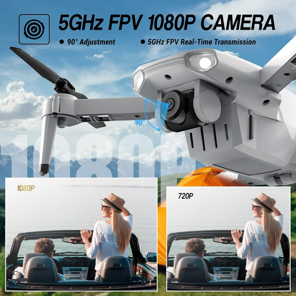 HD 1080P FPV Foldable Quadcopter Drone with Camera O791