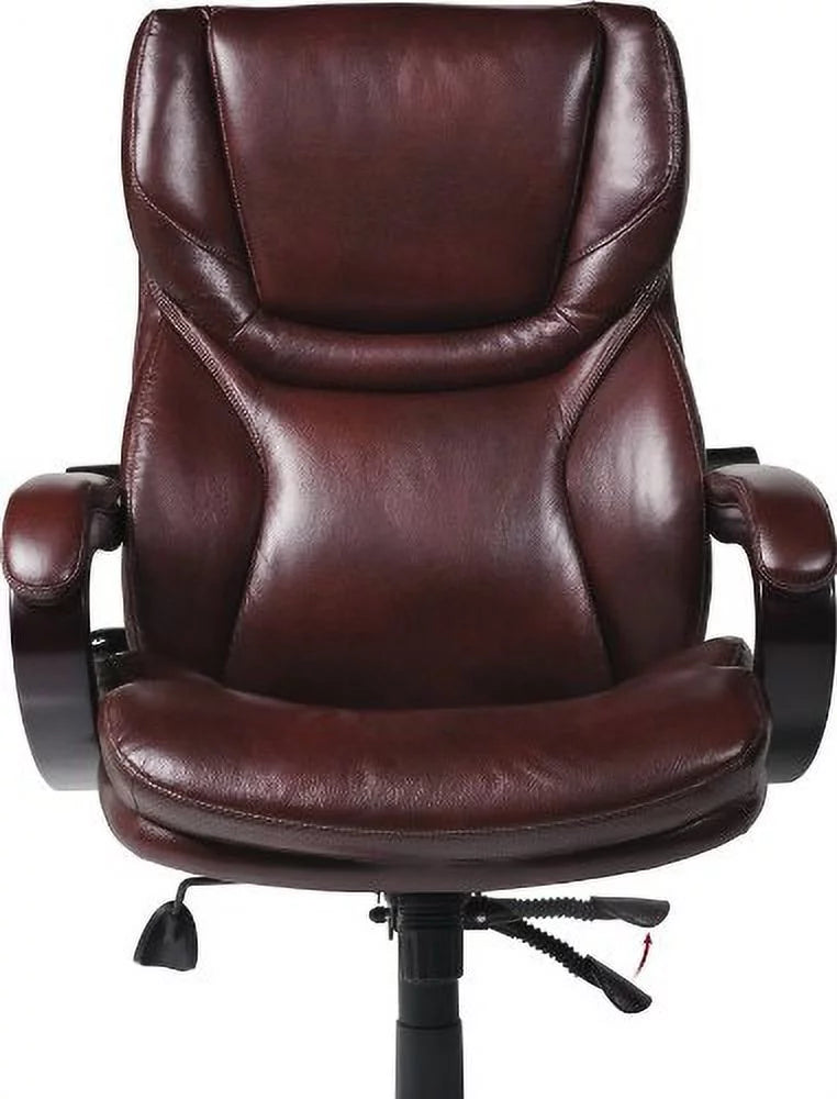 Bonded Leather Big & Tall Executive Chair, Brown A858634