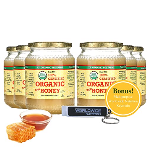 1 Lb Organic Raw Honey A363154