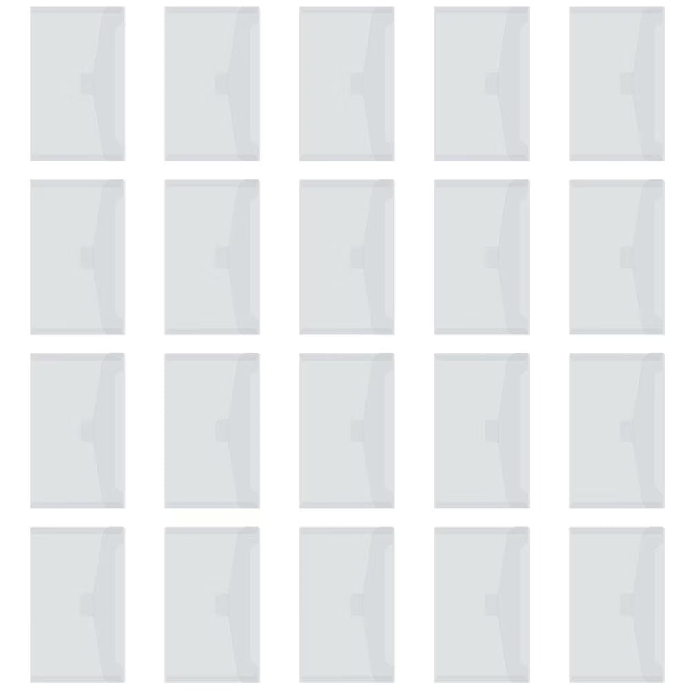 35 Pcs Transparent Storage Bins with Lids V2272
