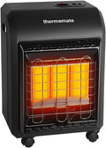 Portable LP Gas Heater with 3 Power Settings, 18,000 BTU Q672