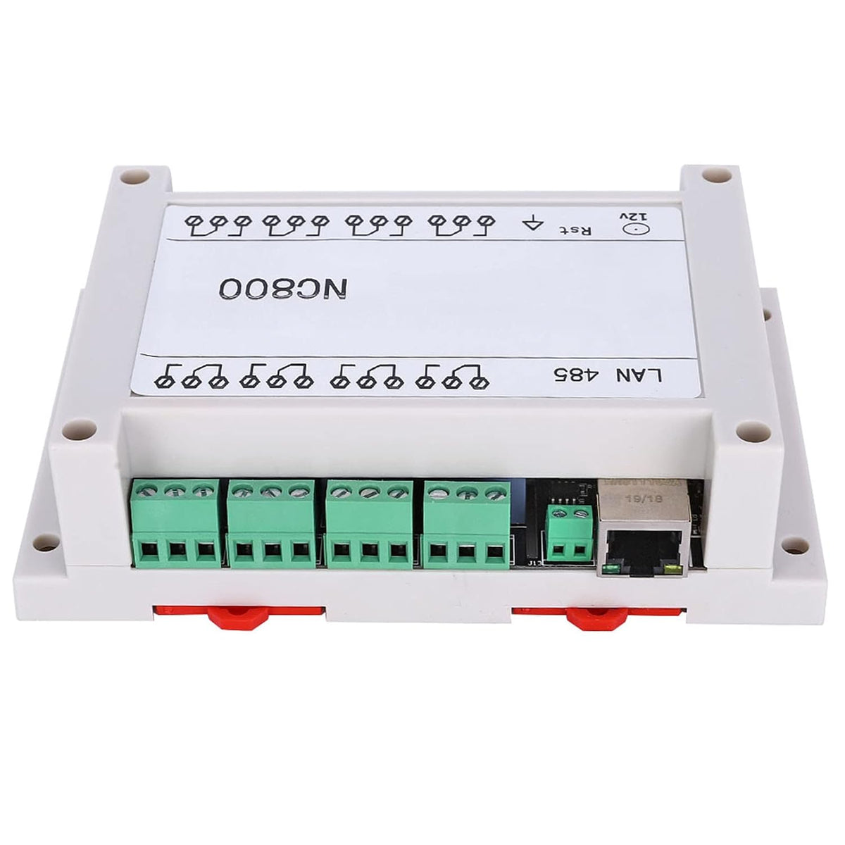 8 Channels Ethernet Relay Module Board 250V/AC 10A with Case L26458